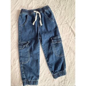 Little Bipsy Cargo Denim Size 3T 4T